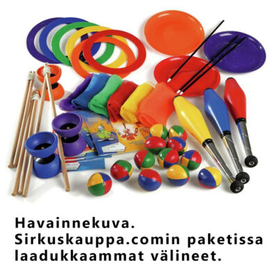 Sirkusvälinepaketti kouluille
